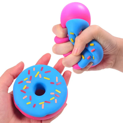 1PC TPR Stress Relief Toys Release Decompression Squeezing Simulation Coke French fries Hamburgers Slow Rebound Birthday Gift