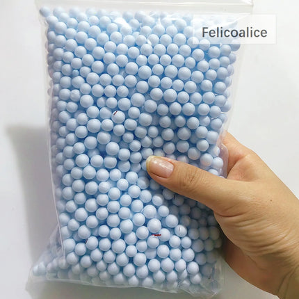 6-8mm 4000pcs Multi Color Foam Balls Mini Beads Polystyrene Styrofoam Filler Bubble Ball DIY Wedding Christmas Party Decoration
