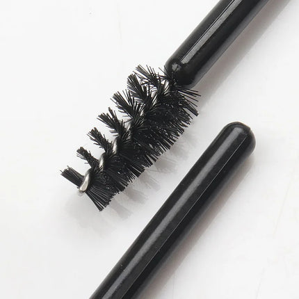 Black Eyebrow Perm Makeup Brush Disposable Eyelash Extension Brow Comb Professional Mascara Wands Applicator Spoolers Tools