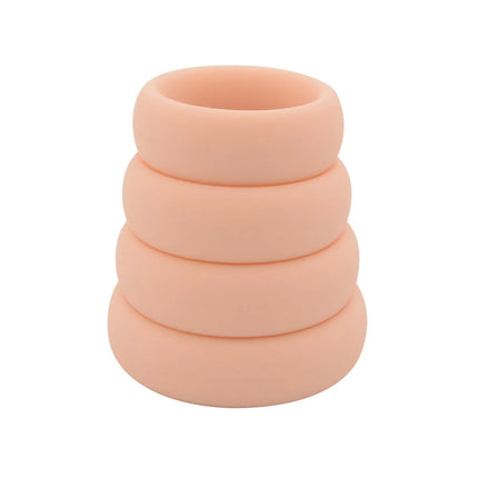 Realistic Penis Ring Silicone Cock Ring Sex Toys for Men Delay Ejaculation Erection Dick Cockring Intimate Goods Sex Shop