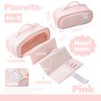 Pink Pencil Bag