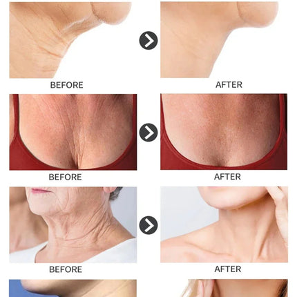 Instant Wrinkle Remover Neck Cream Anti Aging Firming Lifting Fade Fine Lines Whitening Moisturizing Brighten Tighten Skin Care