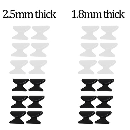 Transparent Glasses Nose Pad Eyeglasses Anti Slip Nose Holder Long Lasting Spectacles Self Adhesive Nose Support Eyewear Parts