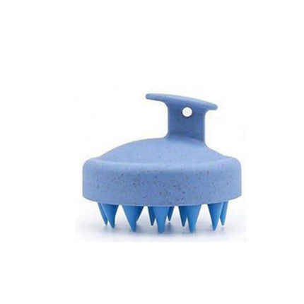 1PC Silicone Shampoo Brush Head for Scalp Massage Hair Washing Comb Bath Shower Body Massage Tool Hairdressing Salon Accessory
