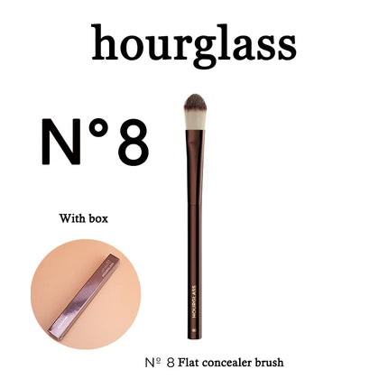Hourglass Seamless Finish Foundation Brush Angled Foundation Brush Face Buildable Coverage Liquid Cream Foundation Makeup Tool