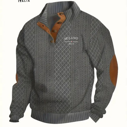Stand Collar Hoodie / Hoodie Col Montant