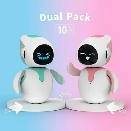 AI Smart Robot Emotional Companionship Voice Interaction AI Digital Life Desktop Virtual Pet Robot For Kids Gift