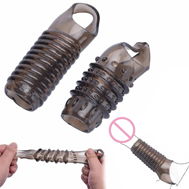 G Spot Vagina Vibrator Cock Ring Reusable Silicone Delay Ejaculation Stronger Erection Clitoris ButtPlug Anal Adult Sex Toys Men