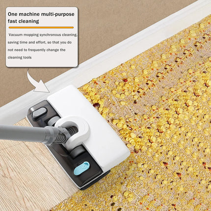 Wireless vacuum & mopping combo with 3 adjustable modes for deep cleaning in various scenarios, easily keeping your home clean.