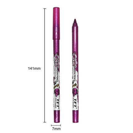 Pearlescent Matte Long-lasting Eye Liner Pencil Waterproof High Pigment Smooth Eyeliner Gel Pencil Women Eye Makeup Cosmetic