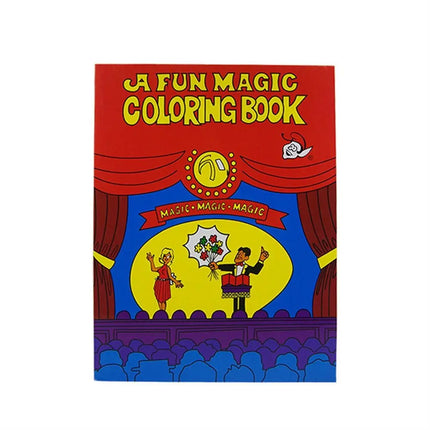 A Fun Magic Coloring Book Magic Tricks Fun Close Up Magia Mentalism Illusion Gimmick Props Classic Toys Magic Prop