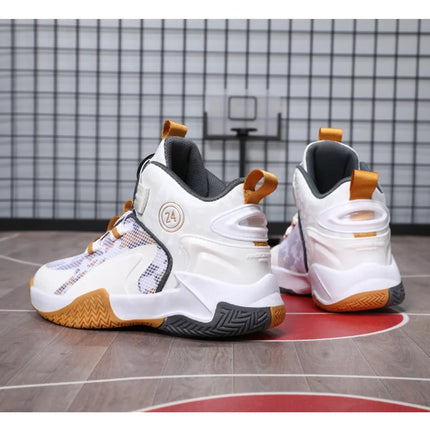 Kids Basketball Shoes Boys Sneakers Non-slip Child Trainer Basket Shoes Outdoor Children Sport Shoes