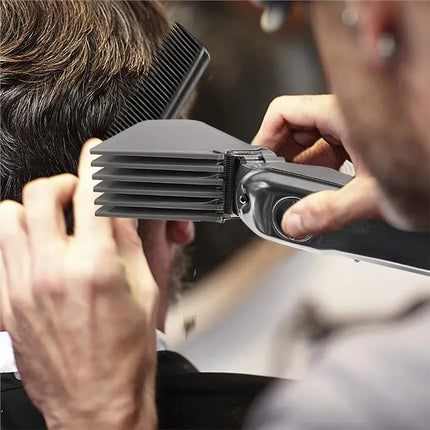 【NEW A39M】 Mega Hair Clipper Guards, 8Pcs Gray, For Wahl Full Size Hair Clippers (3 Inch 8Pcs)