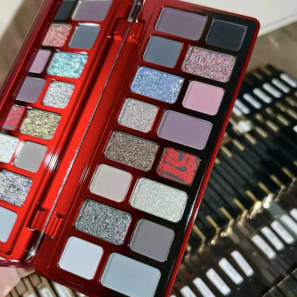 Qianyan Cheeryep 16 Color Eyeshadow Palette Glitter Chameleon Matte Pearlescent Flash Plate Cowherd Sequins