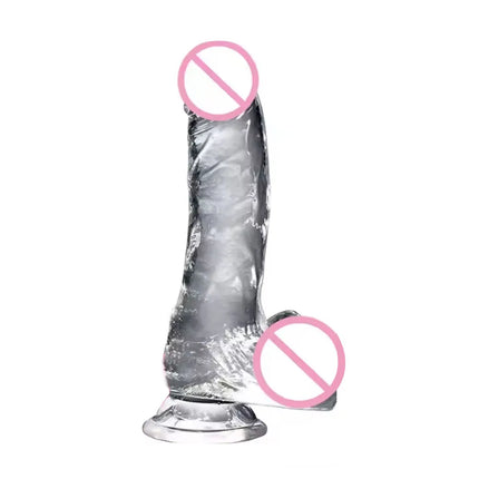 3 Sizes Realistic Jelly Dildo with Suction Cup Big Dick Female Masturbator Clitoral Stimulator Lesbian Sex Toys for Women