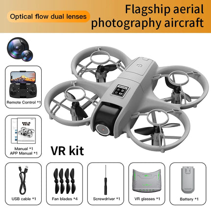 2026New X228 VR Drone 8K HD Optical Flow Hovers Headless Mode Helicopter 360° Flip Quadcopter Toys Mini Drone Fors Kid Toy Gifts