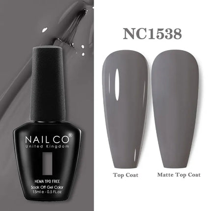 NAILCO 15ml Red Color Series Gel Varnish Coffee Gel Nail Polish Maximalism Reddish Gellak Design Brown Lacquer Nail Art Manicure