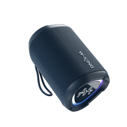 W-KING D110 Portable Bluetooth Speaker, IPX7 Waterproof Wireless Speaker with 15W Loud Stereo Sound, 12H Playtime & RGB Light