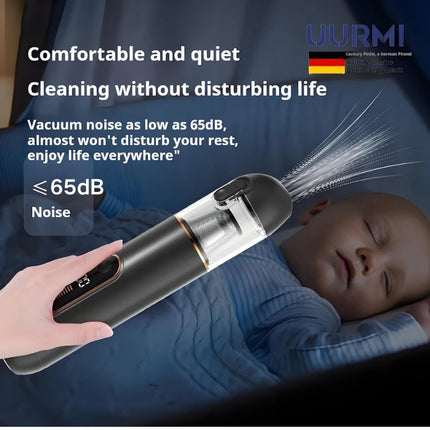 German UURMI 13Kpa Suction Power, 4 In 1 Wireless mini cordless Vacuum Cleaner Portable Handheld Car and Home Dust Collector