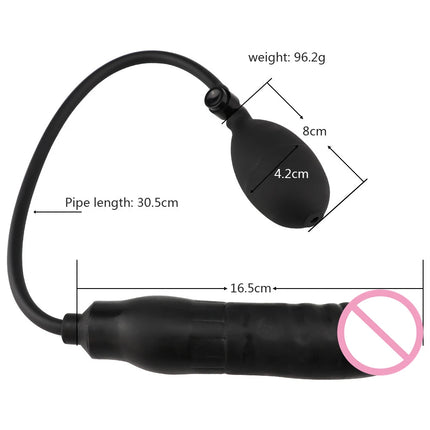 Adult Products Dildo for Anal Toy Expandable Butt Plug Silicone Massager Sex Toys for Women Men Inflatable Anal Plug Backyard