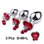 heart SML red