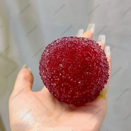 Slushy Bayberry Stress Ball Squishy Toy Shapeable Non-rebound Fidget Toys ASMR Slushy Squeeze Ball Anti Stress for Adults & kids