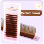 Medium Brown / dd / 0.07mm|MIX(8-15)mm
