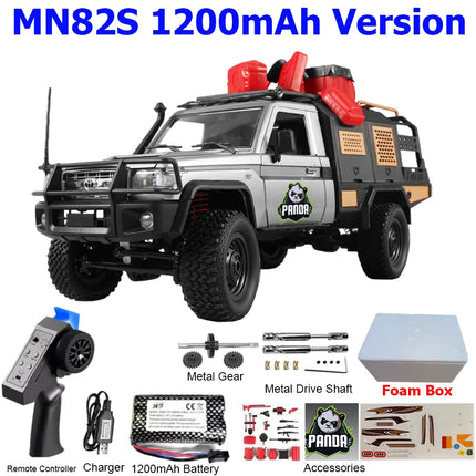 MN82 MN82PRO MN82S MN82T RC Car 1/12 4WD 2.4G Remote Control Car Climbing Off-road RC Crawler LED Light Truck RC Toys As Gift