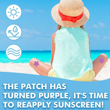 12/24/36pcs UV Detecting Patches UV Test Stickers For Sunscreen Sunny Detection Patch Sun Protection Reminder Safe