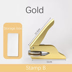 Round stamp B GD