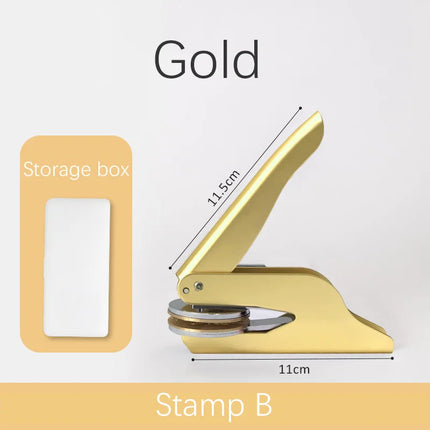 Book Wedding Embosser Stamps Customized Designs Personalized Embossing Stamp Custom Handheld Envelope Invitation Card Seals DIY