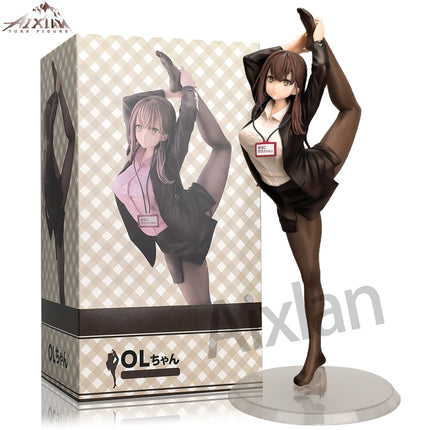 26CM The OL Who Refuses To Work 1/6 Ver. PVC Action Figure Sexy Anime +18 Uncensored for Adult Collection Gift Model Toys
