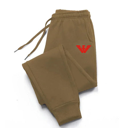 New style printed sport pants suitable for both men and women, luxurious long-distance running pants, casual fitness pants