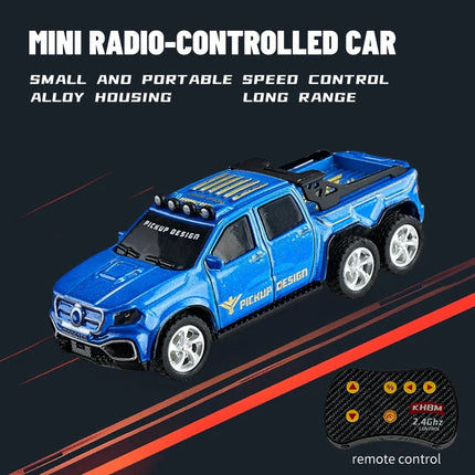 New RC Car MINI Alloy 1/64 Remote Control Car Convenient to Carry 60 Minutes of Work Time Children's Gifts Electronic Toys
