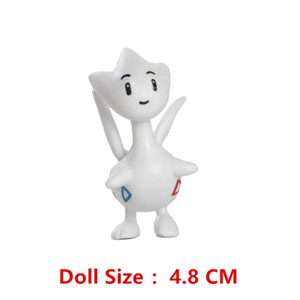 4-13Cm Pokemon Anime Figure Charizard Mewtwo Pikachu  Mew Psyduck Collection Pokemon Action Toys Model Birthday Gifts