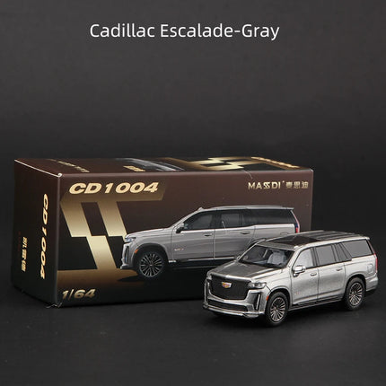 Massdi 1:64 Cadillac Escalade Car Model CT5 CT6 Alloy Miniature Diecast Vehicles Toy Collection