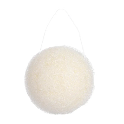 Face Washing Sponges Beauty Makeup Tools for Women Face Cleaning Sponge Heart Round Shape Konjac Cleaning Exfoliator Puff Purple