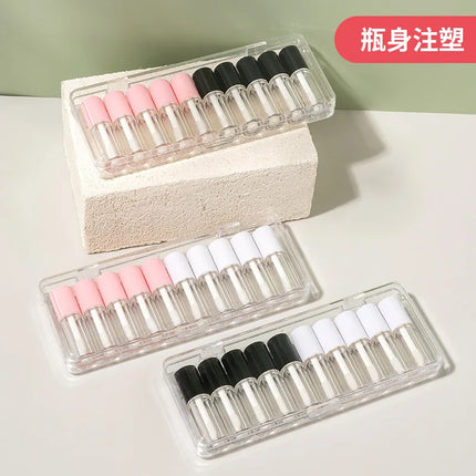 Wholesale 100pcs Empty 1.2ml Mini Clear Lip Gloss Tube Liquid Blush/Lipstick Tube DIY Tube Lip Oil Sample Cosmetic Container