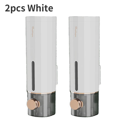 Manual Soap Dispenser Wall Mounted Bathroom Soap Dispenser Washing Hand Sanitizer Family Hotel Shower Gel Bathroom Tool