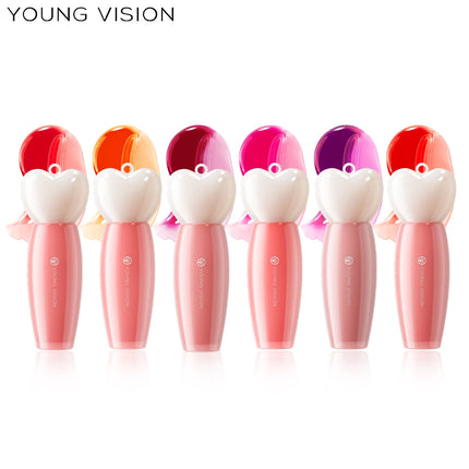 6color Multifunctional Liquid Lipstick, Waterproof Long-Lasting Non-Stain Tinted , Matte Lip Stain