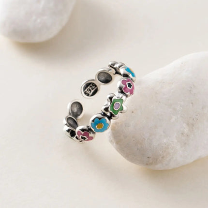 VENTFILLE 925 Sterling Silver Bow Tie Open Finger Ring For Women Gift Cute Design Fashion Jewelry Gift Wholesale