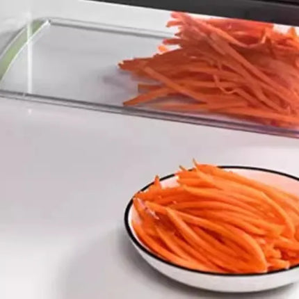 16 in 1 Handheld Slicers Dicers Graters, Multifunctional Vegetable Chopper Kitchen Food Tool with Container & Safety Guard