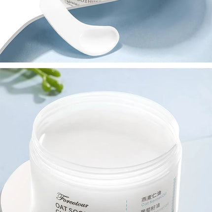 Forcolour Oat Gentle Makeup Remover Cleansing Balm for All Skin Types Refreshing Moisturizing Deep Cleansing Makeup Remover