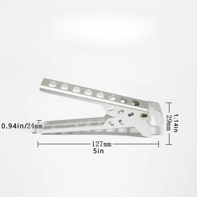 Anti-hot Alloy Pot Clip Bowl Gripper Pot Food Clamp Kitchen Bowl Dish Pan Anti-Scalding Clip Kitchen Accessories  Pot Holder