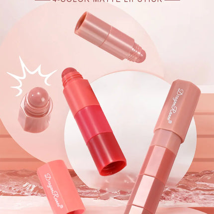 Matte Lipstick Is Easy to Apply, Does Not Come Off, Is Waterproof, Sweat-Proof, Does Not Stick to Cups, Is Delicate and Long-Lasting, and Is Versatile for Everyday Use
