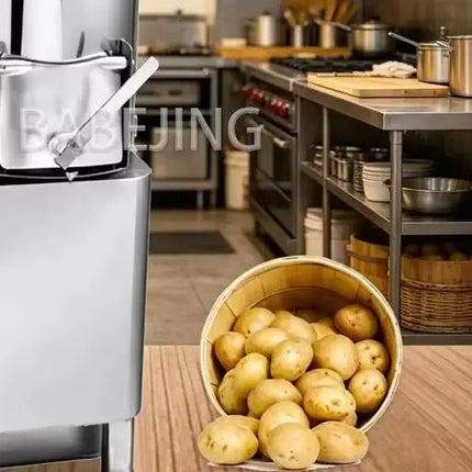 Professional Electric Potato Peeler Efficient Fully Automatic Cleaning Machine for Kitchen Use