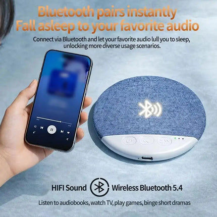 Under-Pillow Sleep Speaker BT 5.4White Noise Timer Shutdown for Living room bedroom decorations ﻿