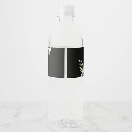 30pcs custom wedding welcome water bottle label can print wedding water bottle stickers, personalized simple wedding stickers DI