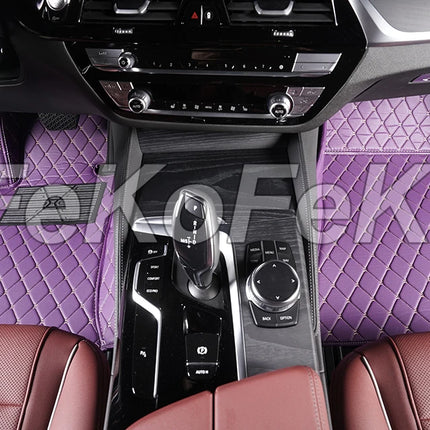 Custom Car Floor Mats For VW Polo Polo-Plus Polo-GTI Auto Carpets Foot Coche Accessorie