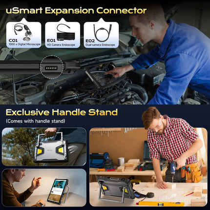 Ulefone Armor Pad 5 Ultra 5G Rugged Tablet Portable Projector 200LM 24200 mAh 120W Up to 12GB +512GB Android 15 11" FHD 64MP